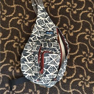 KAVU Original Rope Bag Sling Pack with Adjustable Rope Shoulder Strap